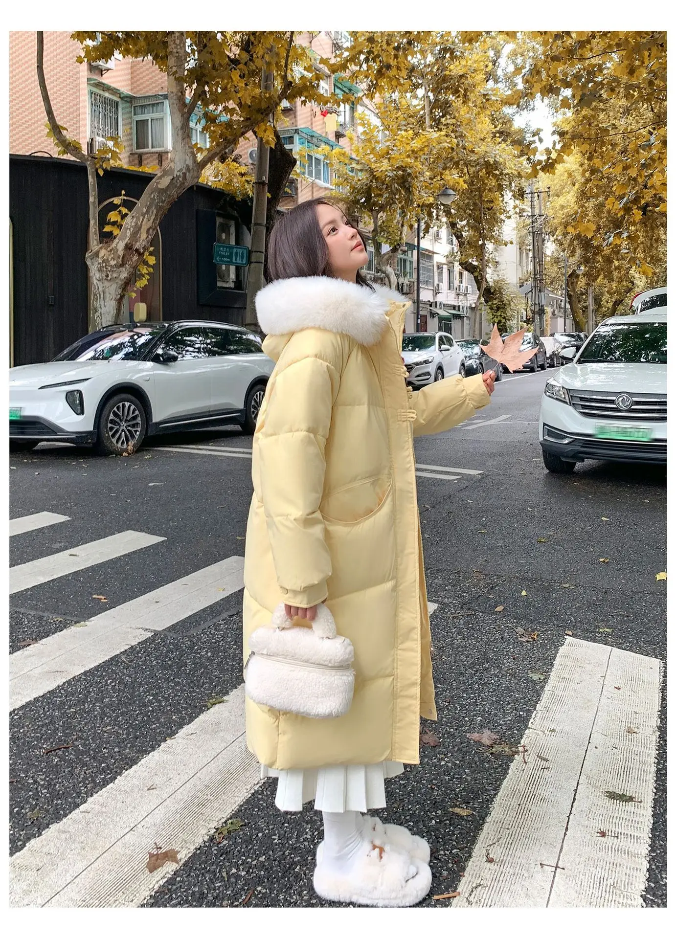 Women Parkas Hooded Zipper Thick Jackets Thick Casual Full Sleeve Solid Long Coats Pockets Elegant Jacket Casual Autumn Winter
