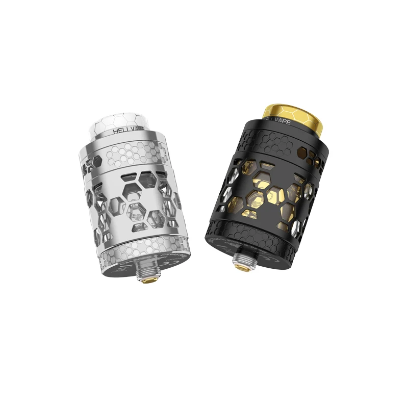 الأصلي Hellvape الميت الأرنب 4 RTA برو خزان 26 مللي متر المزدوج لفائف بناء سطح السفينة 3.5 مللي/5.5 مللي أعلى ملء 810 بالتنقيط تلميح Vape البخاخة E-cig #2