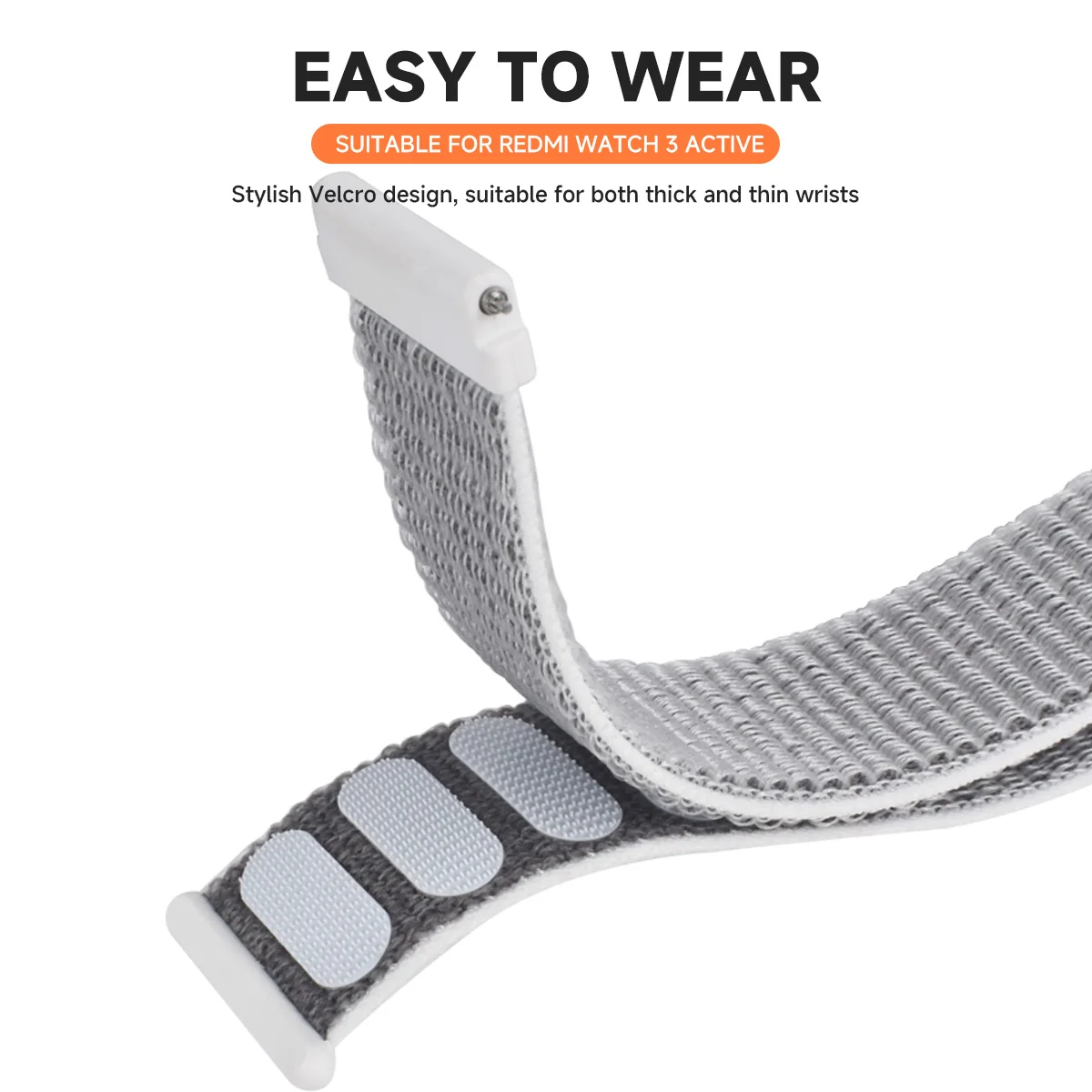 حلقة نايلون جديدة لساعة Xiaomi Redmi Watch 3 ملحقات الأشرطة النشطة الرياضية القابلة للتنفس بديلة لفرقة Redmi 3 Lite