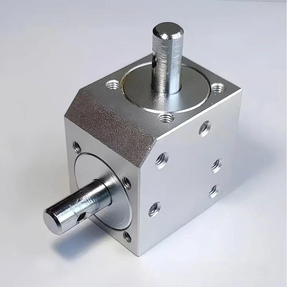 Imagem -05 - Ângulo Direito Cônico Gearbox Gearbox Dispositivo Diferencial Relação de Velocidade 1:1 Duplo mm Shaft Novo