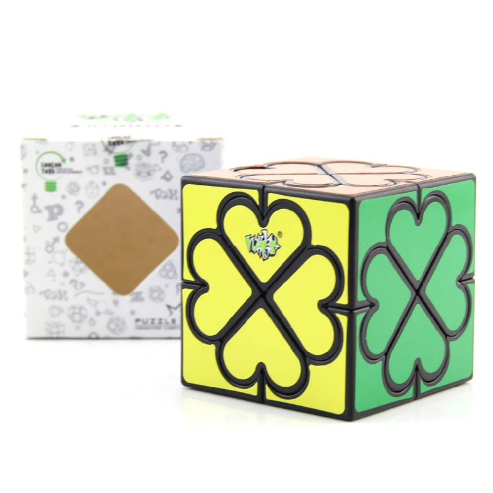 Lanlan Heart-shaped Eight Axis Professional Magic Cube Speed Puzzle Game Cubes Educational Toys