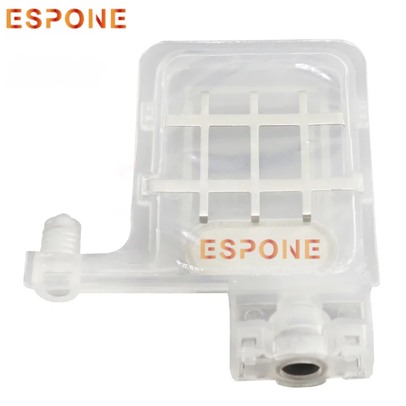 

ESPONE 10pcs Transparent Big Ink Damper Filter with Nut for Epson DX5 XP600 4720 I1600 I3200 Printhead
