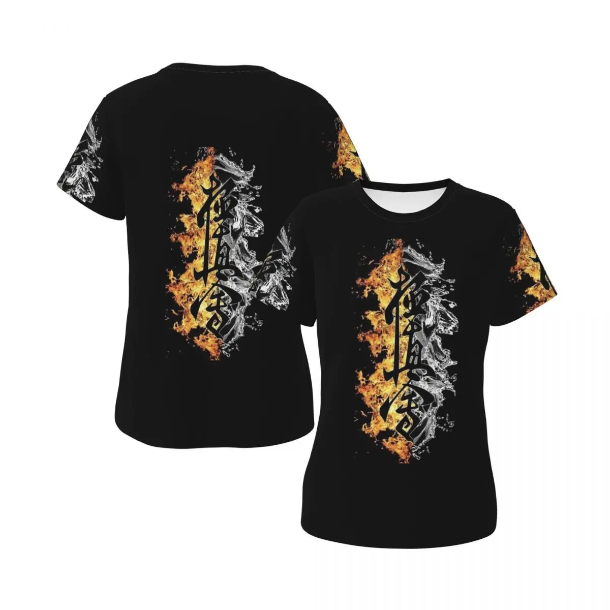 Kyokushin Karate Bushido Values T-Shirt for Women O-Neck Streetwear T Shirts Women's Tees Short Summer Clothes Tops