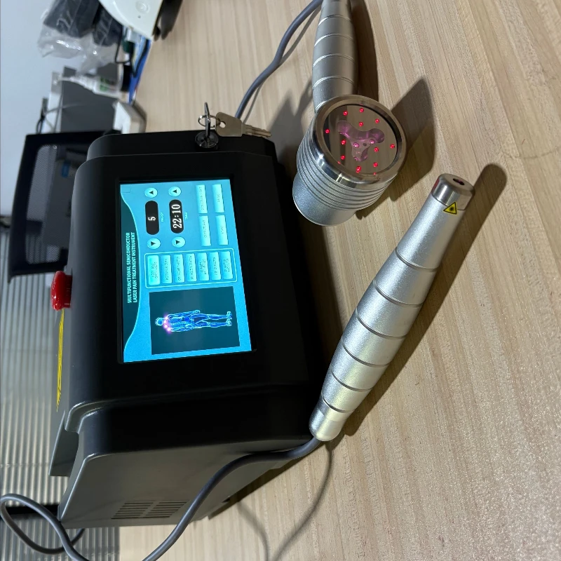 

Professional 808nm 650nm Dual Wavelength Laser Pain Relief Machine, 855mW High Power, Touch Screen, Home Use