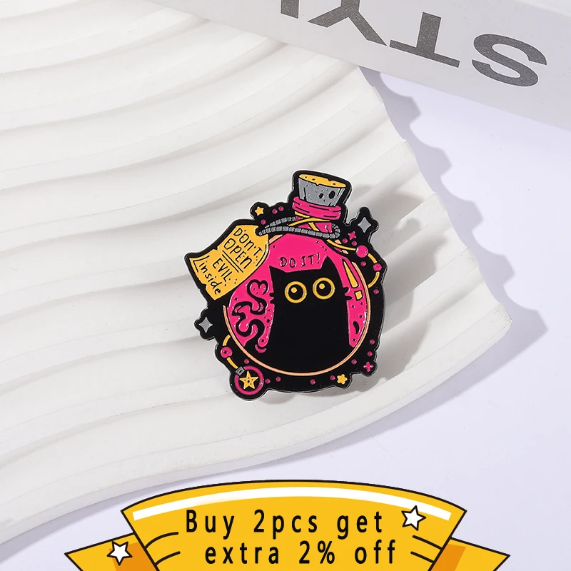 Mysterious Magic Potion Enamel Pin - Break Taboos Badge