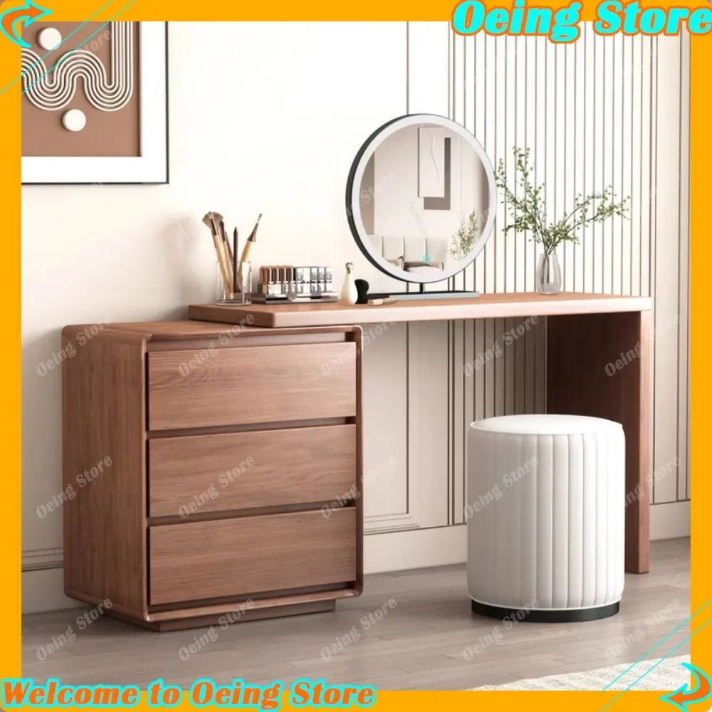 

Display Modern Dressing Table Bedroom Women European Storage Dressing Table Mirror Unique Camas Y Muebles Home Accessories