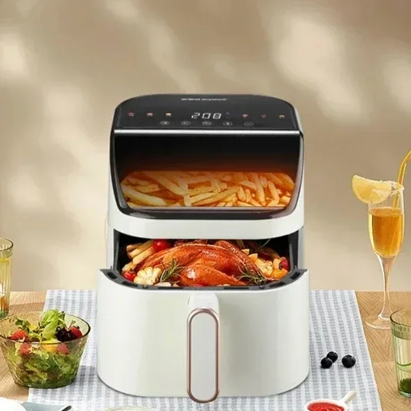 

Deep fryer visual air fryer integrated multifunctional electric oven fully automatic intelligent delicious roast chicken