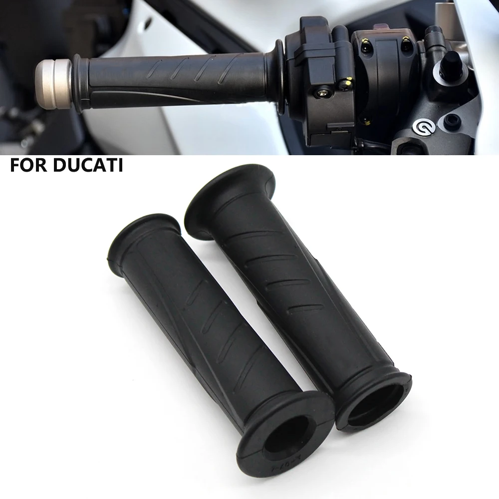 For Ducati S4RS 749/999/1098/1198/S/R M400 M600 M620 M900 M750 22mm Motorcycle Accessories OEM Rubber Handle Grips Grip cover