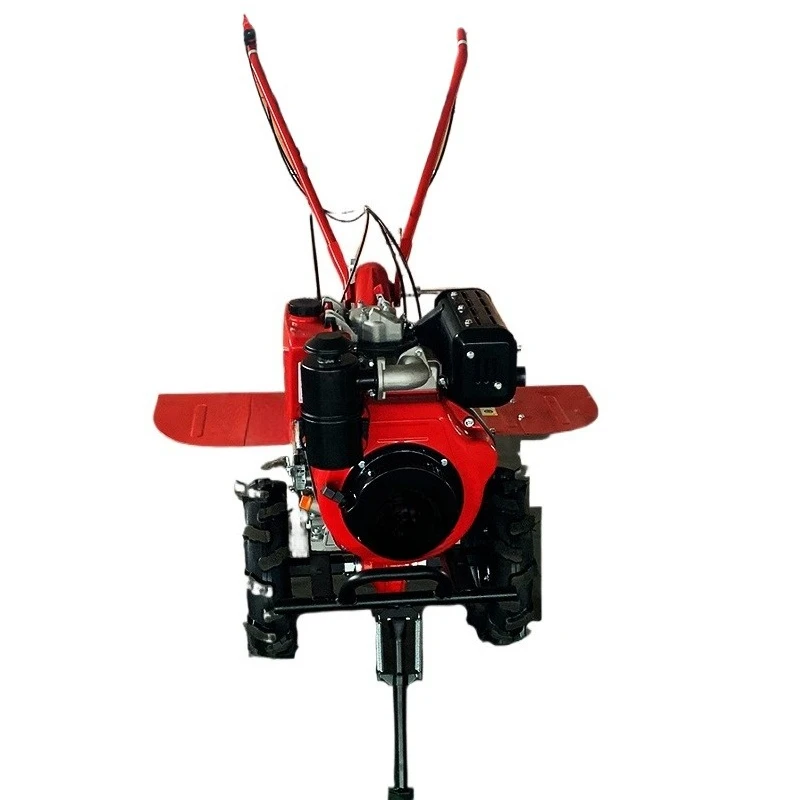 Taizhou JC Portable Farm Cultivator Mini Tiller with Gearbox and Engine High Productivity Low Consumption