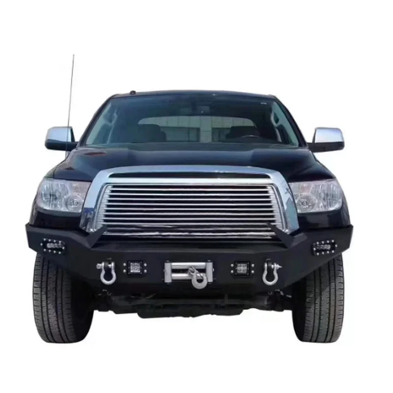 Cost Effective Powder Coated Steel Front Bull Bar Bumper Guard 4X4 Offroad Heavy Duty Exterior Mod Accessories