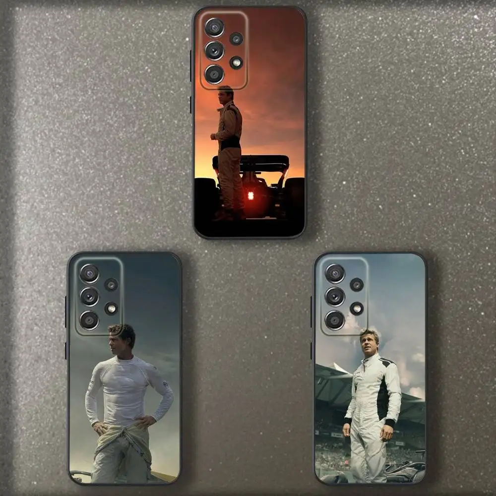 

Car F-F1-Movie Phone Case For Samsung S 25,24,23,22,30,21,10,9,Ultra,Plus,Lite,FE,4,5 G Soft Black Case