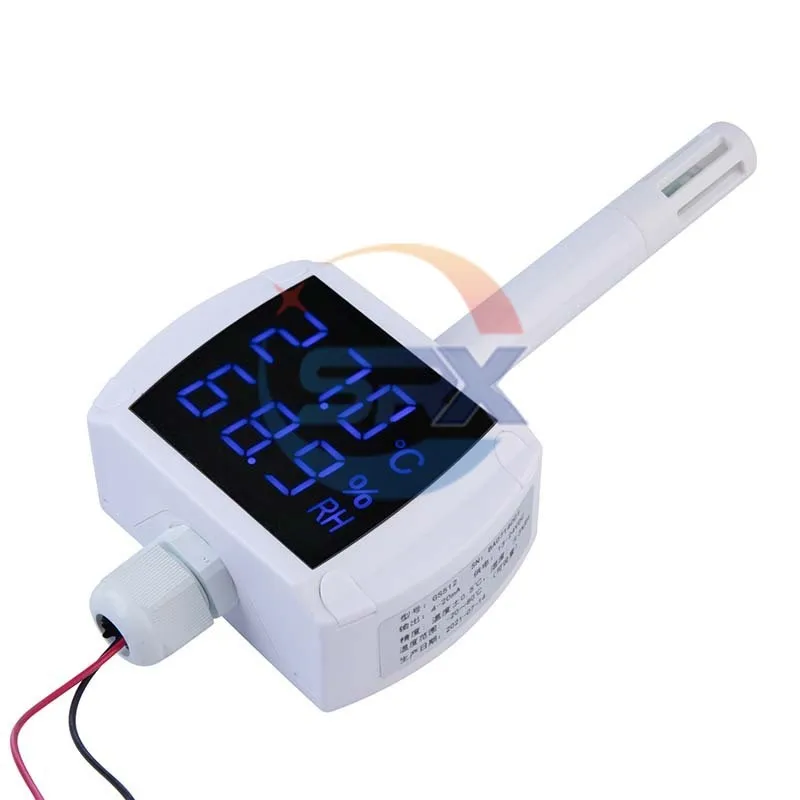 بقعة ثلاثة أسلاك درجة الحرارة والرطوبة الارسال الحائط الصناعية عالية الدقة درجة الحرارة والرطوبة الارسال #1