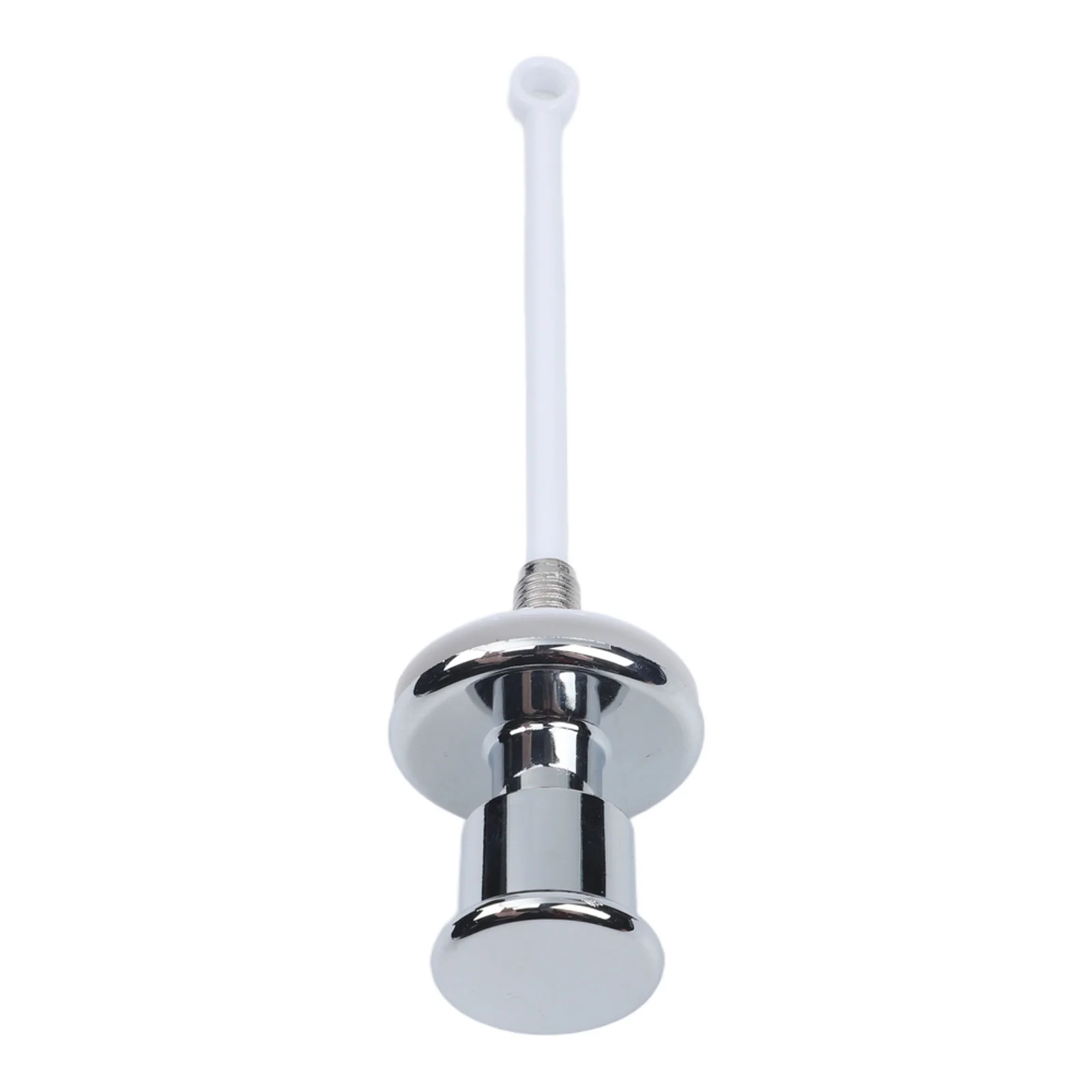 Chrome Plated ABS Toilet Flush Switch Replacement Lift Button Water Saving Toilet Tank Handle Compatible Design