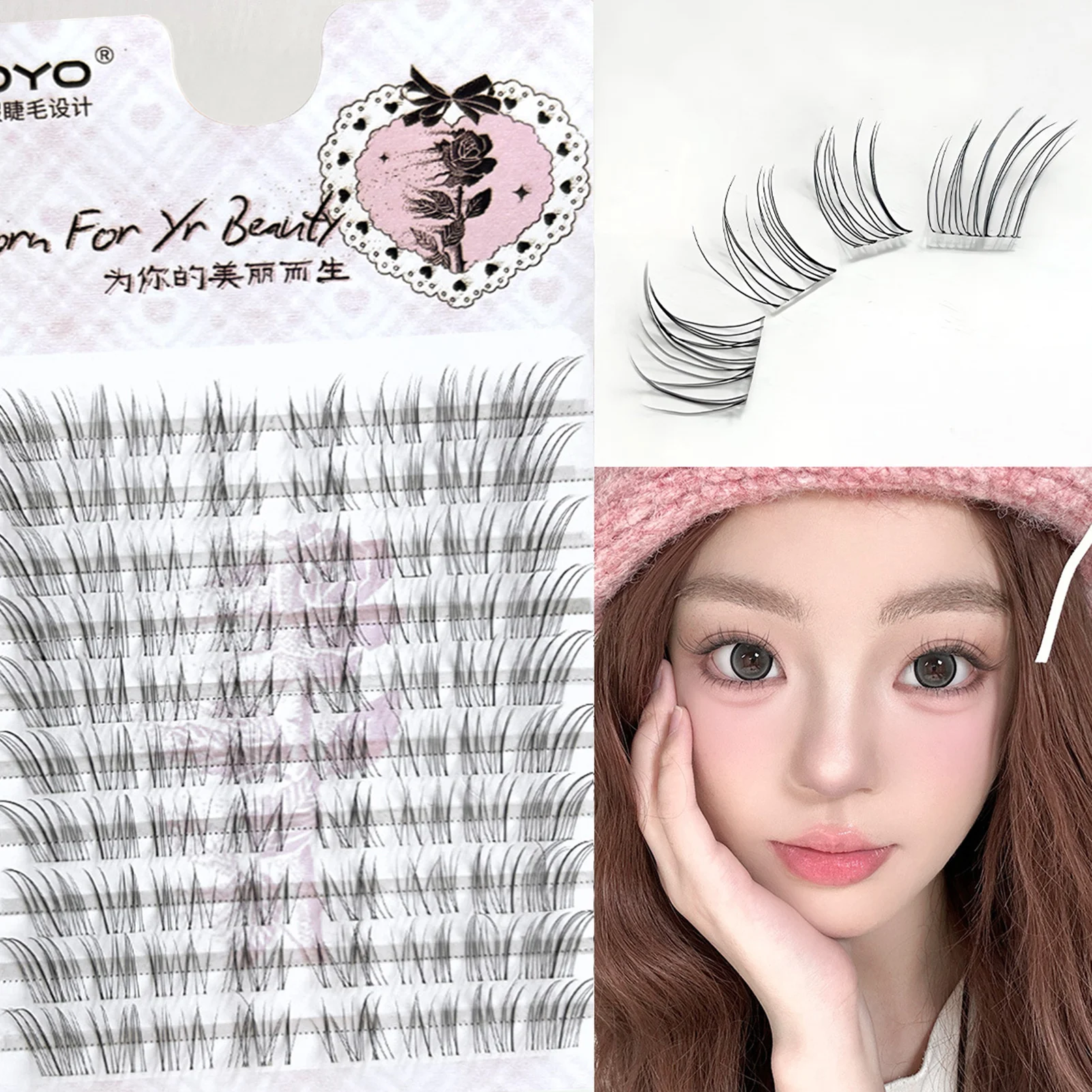 Eyelash Extension Korea - Doğal Kirpik Uzatma Manga Kore Tekli