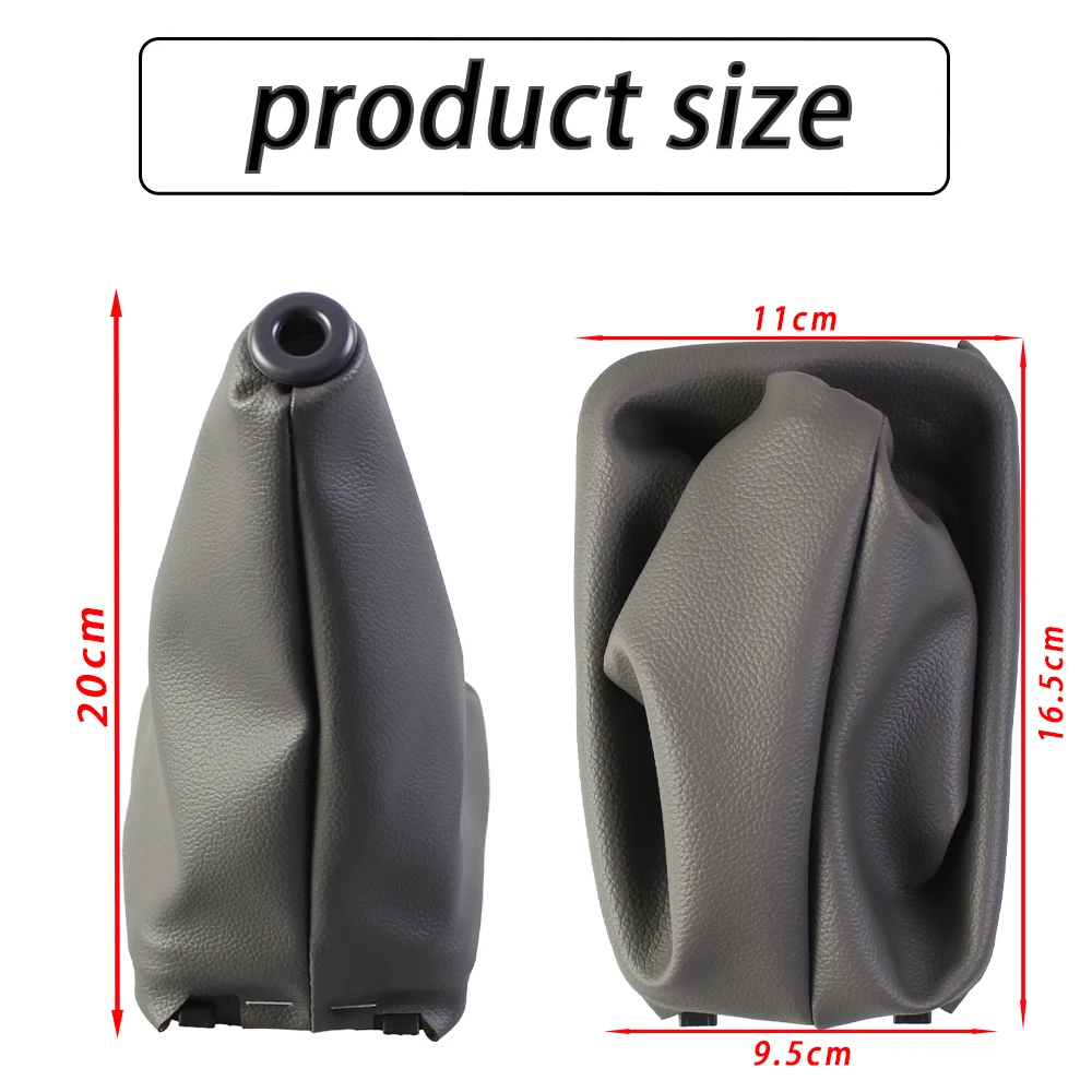 High-quality Car Gear Shift Boot Cover Gaiter for KIA Bongo Hyundai Manual MT Gear Stick Shift Knob Boot Car Refit Accessory