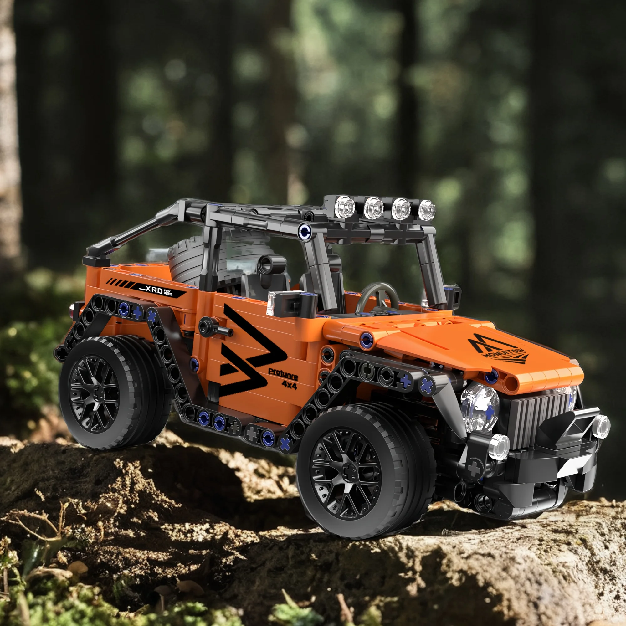 

Off-Road Vehicle Car Building Block Model - Easy Assembly Fun Operation Perfect Gift for Kids Birthday Or Christmas
