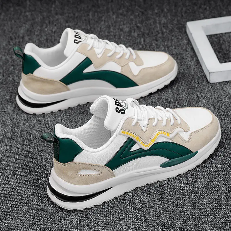 Men's Breathable Mesh Running Shoes Autumn 2026 New Style Sporty Casual Versatile Dad Sneakers Trendy All-Match Desert Boots