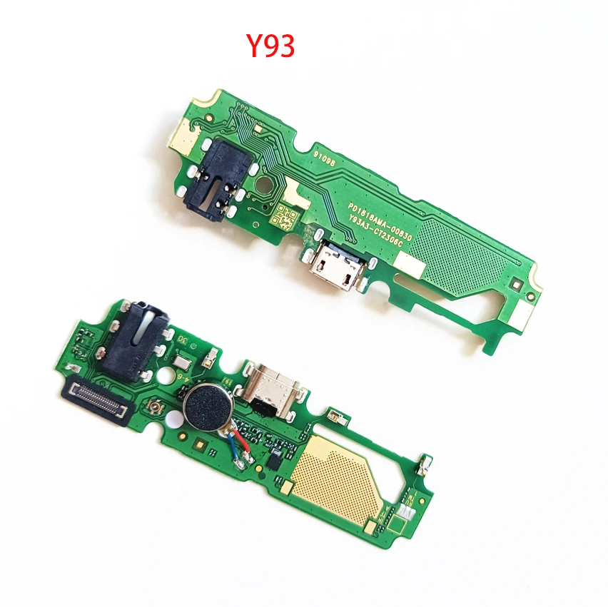 

10 шт., USB-разъем для зарядного устройства Vivo Y91C Y91i Y93 Lite Y93s Y95 Y97 Y15 Y17 Y90 Y91