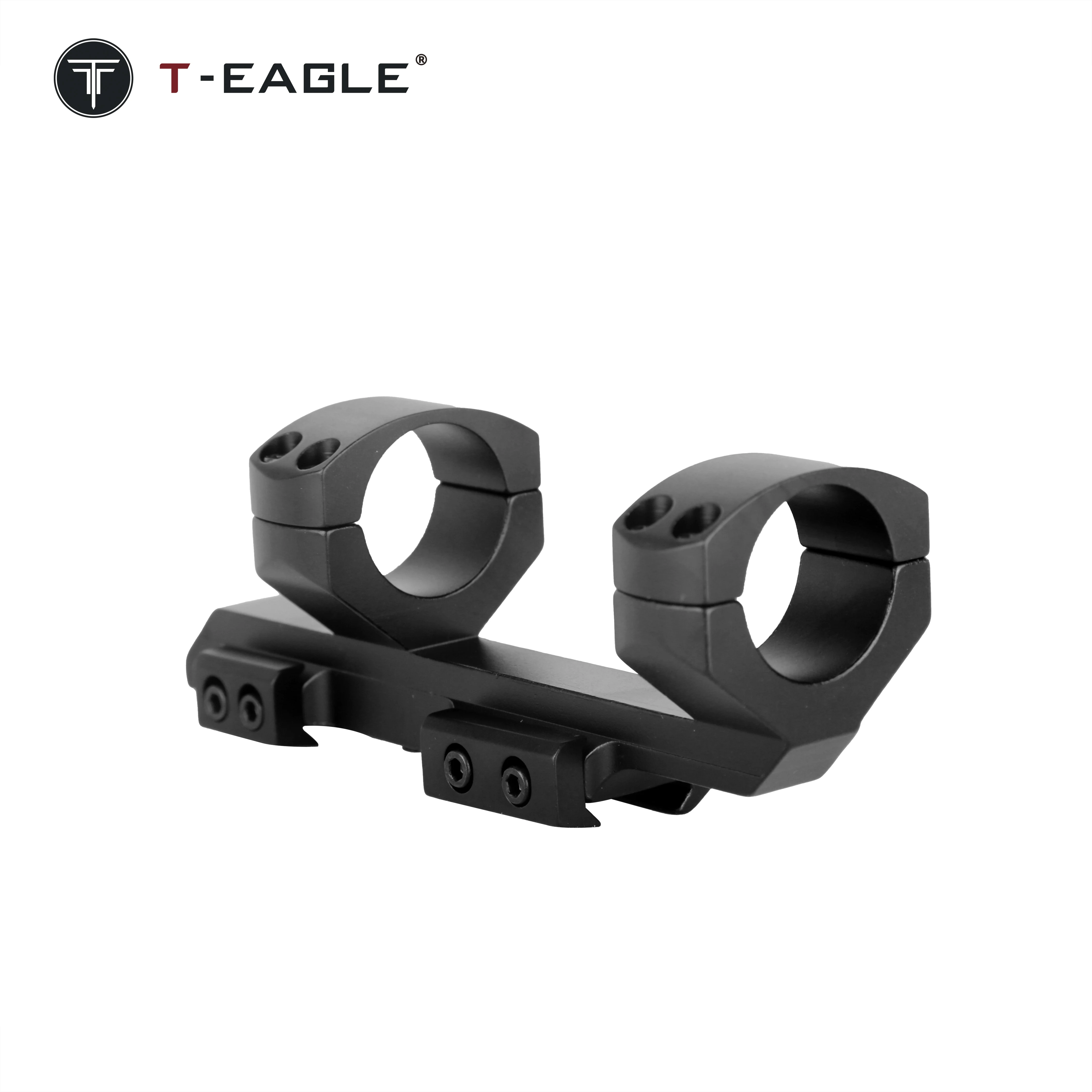 T-eagle One-Piece 20MOA Tilted Rifle Scope Mount for Picatinny Dovetail Rail Precision Shooting Compatible