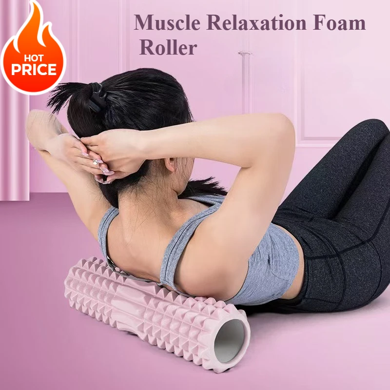 

Muscle Massage Relaxation Calf Plasticity Massage Stick Hollow Foam Roller Yoga Fitness Pole Whole Body Massage Wolf Tooth Stick