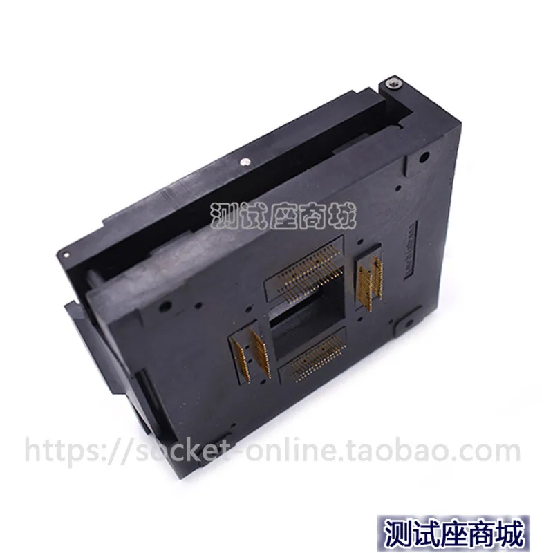 QFP128/CQFP-128-0.5 Burner Socket, Chip IC Test Socket, Aging Socket, Programming Socket, Gold-plated Direct Sales
