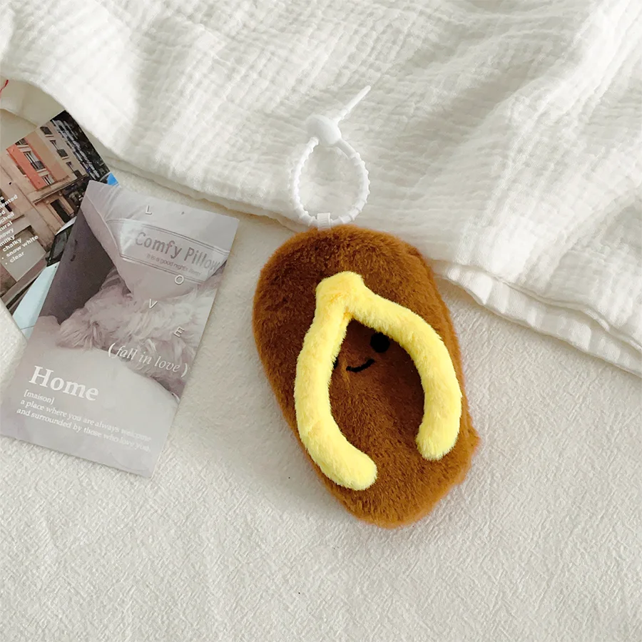 شباشب لطيفة ومضحكة، قلادات قطيفة، شباشب صناعية، دمى قطيفة، أكياس دمى مملوءة ناعمة، إكسسوارات، سلاسل مفاتيح سيارة للزوجين