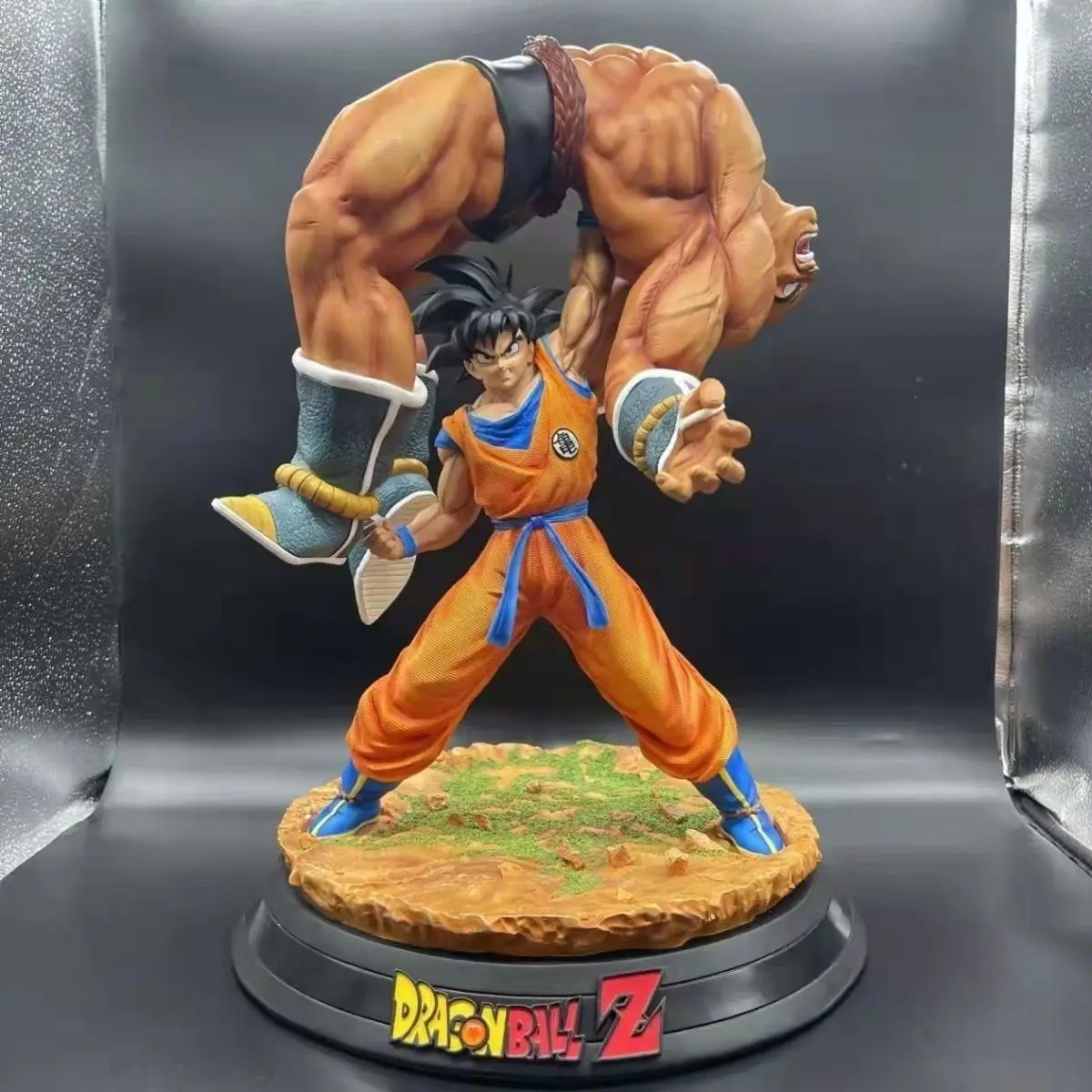 23 cm Dragon Ball Figuren Son Goku Figuren Goku hebt Napppa Figur PVC Statue Anime Modell Sammlung Schlafzimmer Dekoration Spielzeug