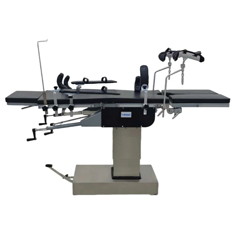 Medical Head Control Multi Purpose Manual Hydraulic Gas Spring Height Adjustable Surgical Operation Table