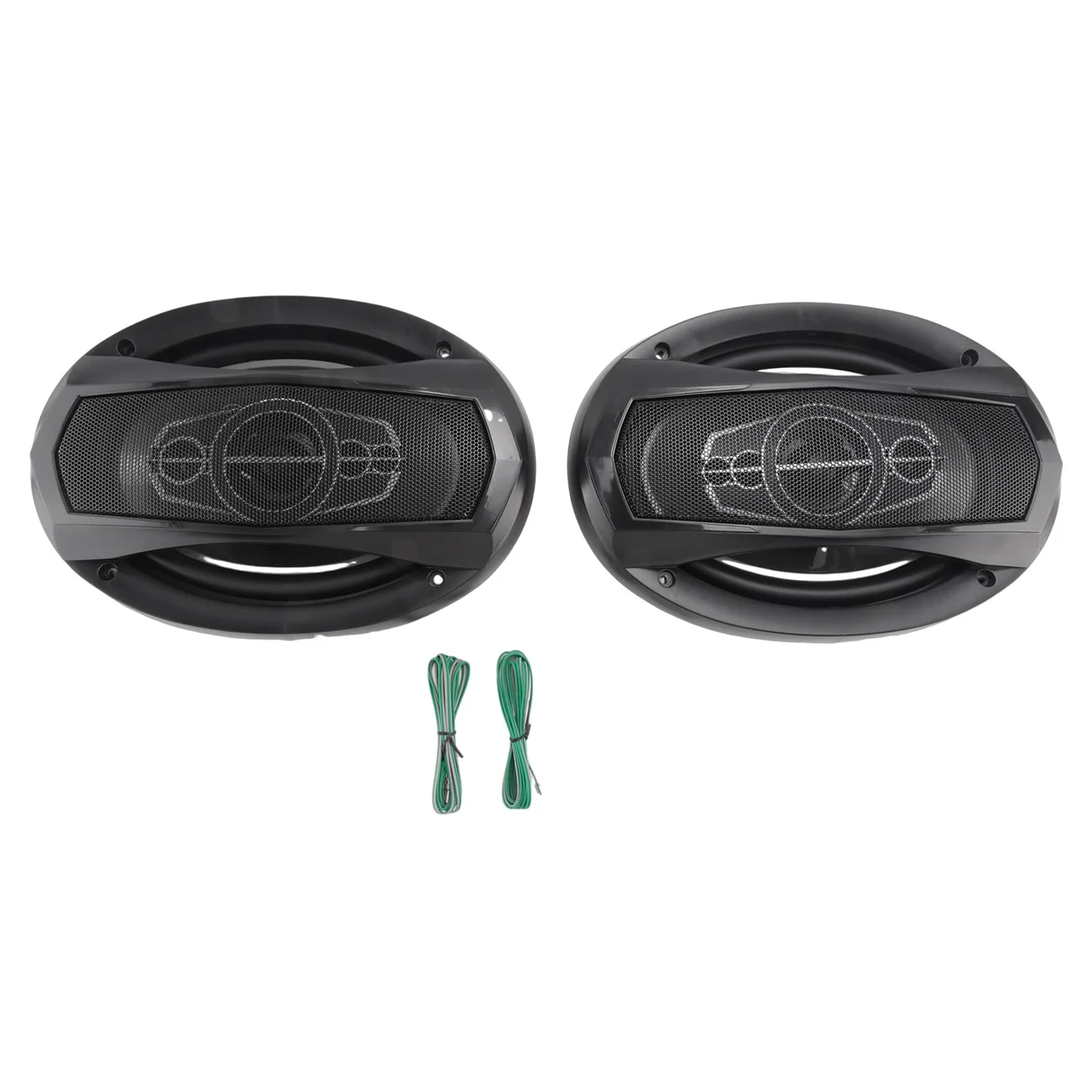 1000W 12V 5-Way Car Coaxial Car Music Stereo Full-Range High-Fidelity Speaker Lossless Installation, 6X9 Inches, 2Pcs