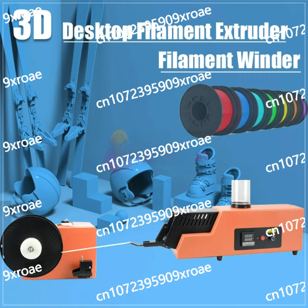 3D Printing Machine Printer Partner Recycling Filament Extruder & Auto Winder 3d Filament Extruder Machine