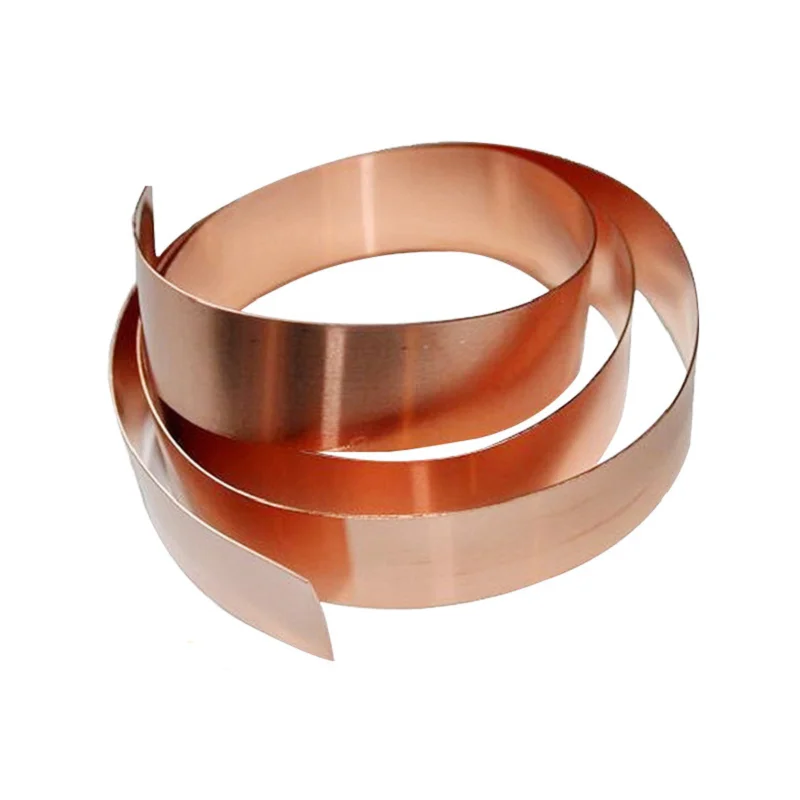 

0.02-0.09mm super narrow copper strip T2 C11000 99.9 Pure Copper Tape Coil