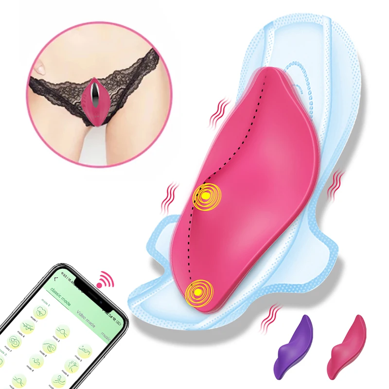 APP Control Sexy Adult Female Wearable Panty Vibrators Adult Clitoral Vagina Vibration G Spot Dildo Vibrators Sexy Shop Products view 3