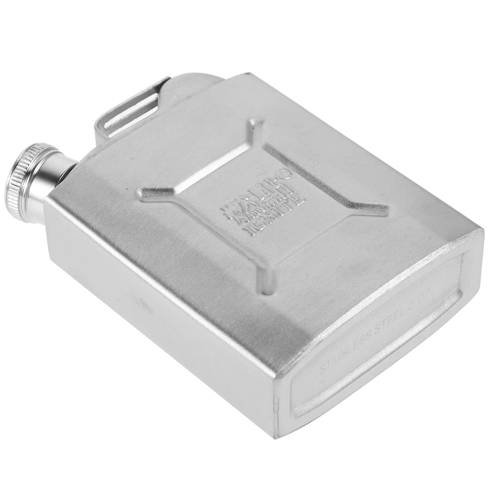 

Stainless Steel Hip Flask Pocket Mini Portable 5Oz Liquor Beer Oil Container Travel Camping Drinking Metal Flask