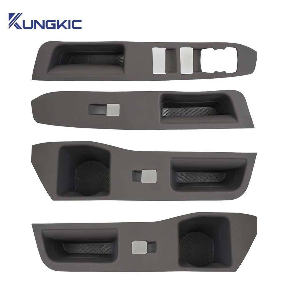 Car Window Control Panel Protective Patch Silicone For Ford Explorer 2020 2021 2022 2023 2024 Window Switch Button Accessories