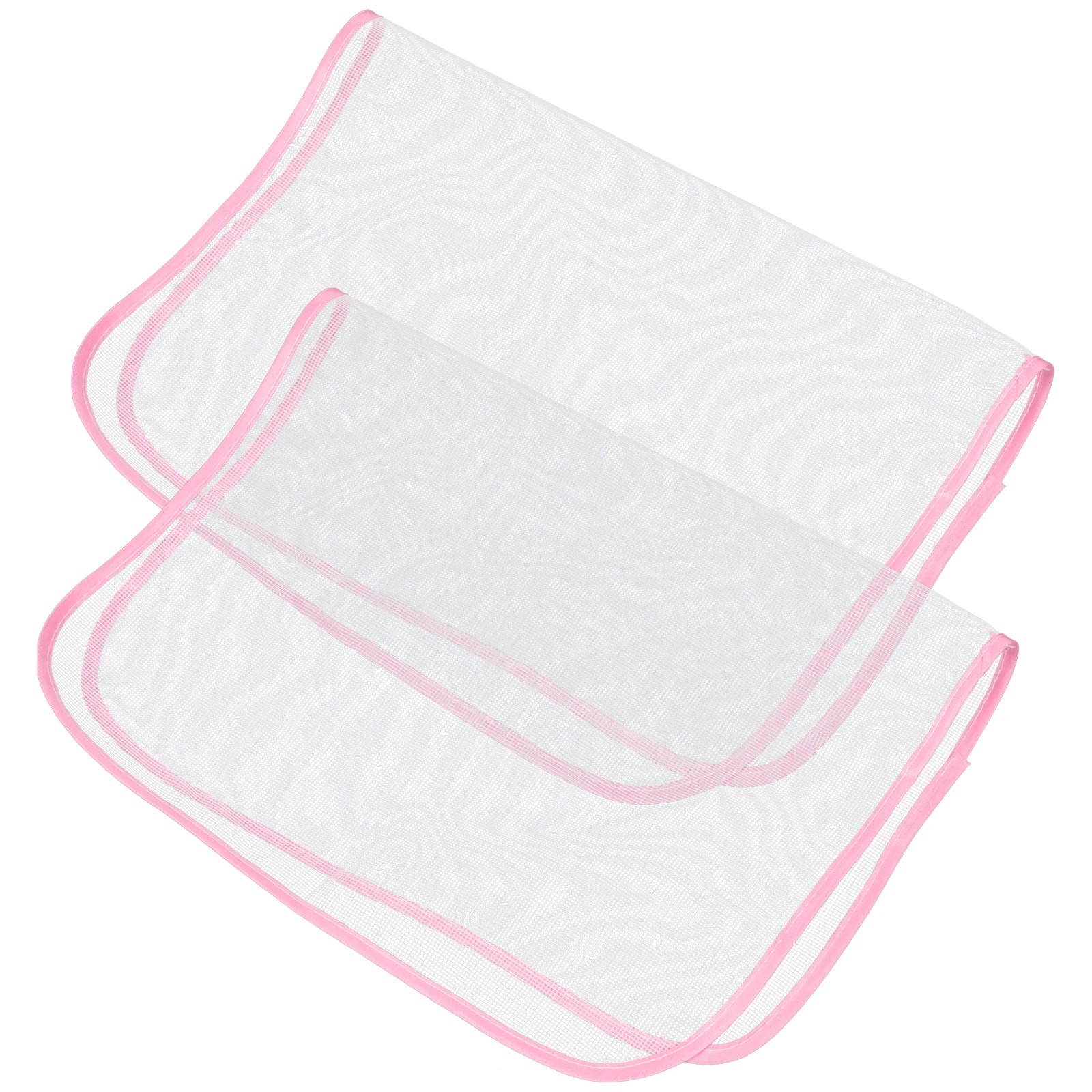 

2pcs 40x60cm Ironing Mesh Cloth Heat Resistant Pad Table Insulation Board Travel Pressing Mat Random Color Steam Clothes Home