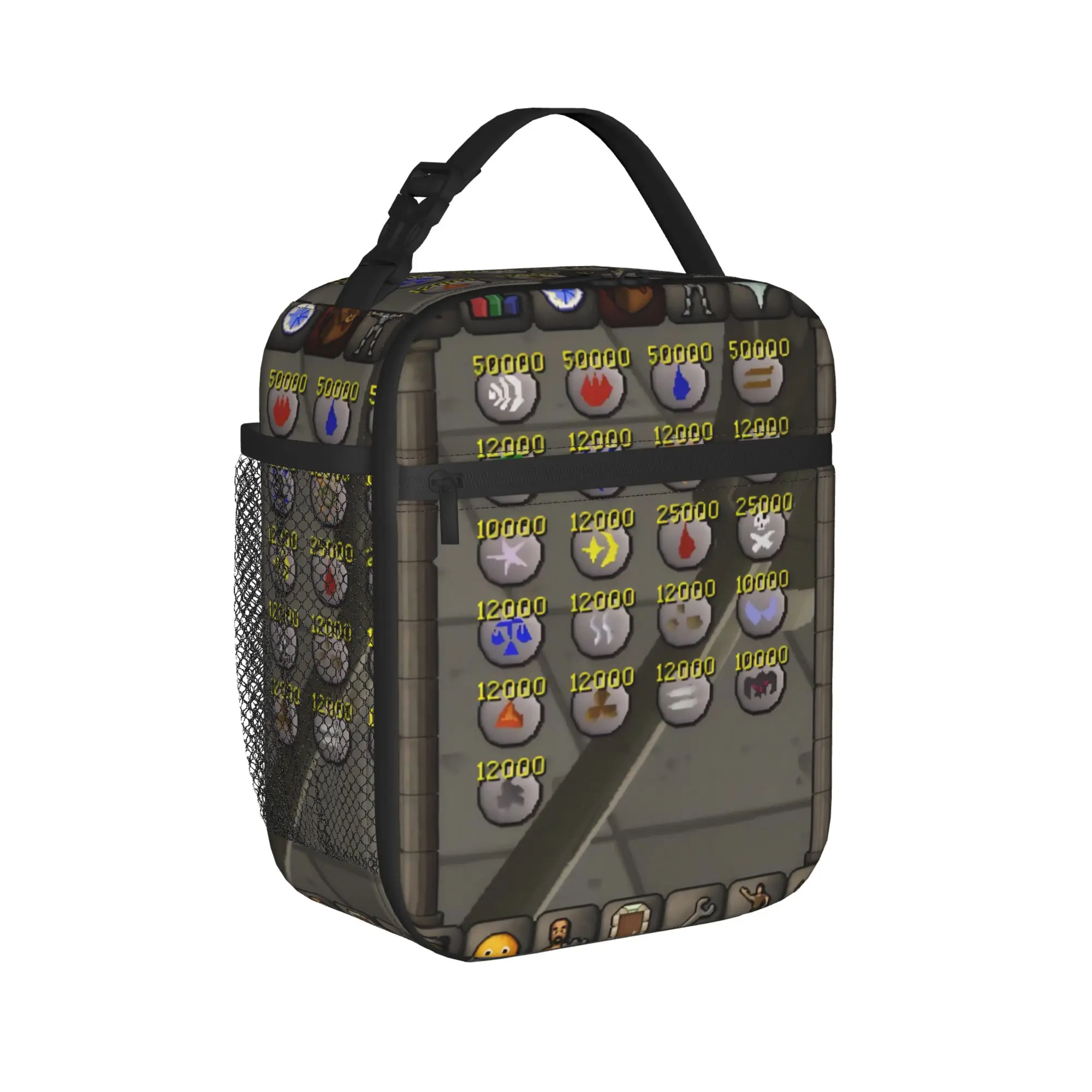 Lunch Box Old School RuneScapes Accessories  Lunch Food Box Ins Style Thermal Cooler Lunch Box For Outdoor