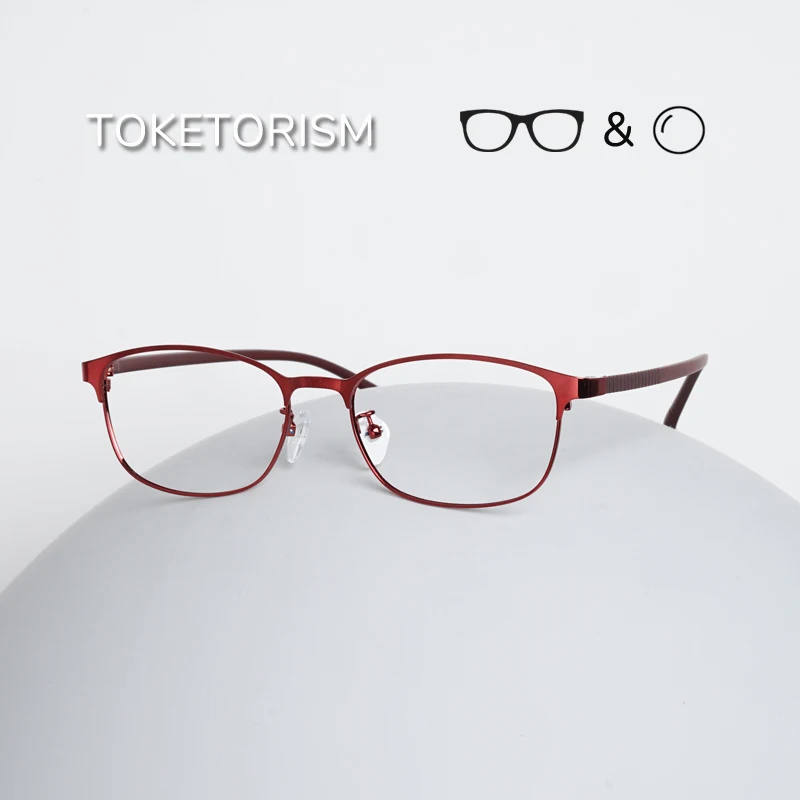 

Toketorism Blue Light Women Optical Lenses With Recipe Myopia Glasses Men Reading Eyeglasses