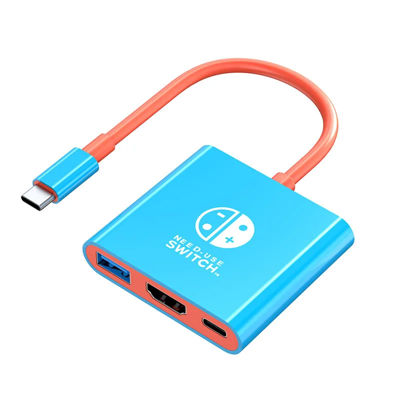 

PD100W, 3 in 1 hub portable switch base HDTV adapter USB 3.0 switch TV docking station, switch accessories