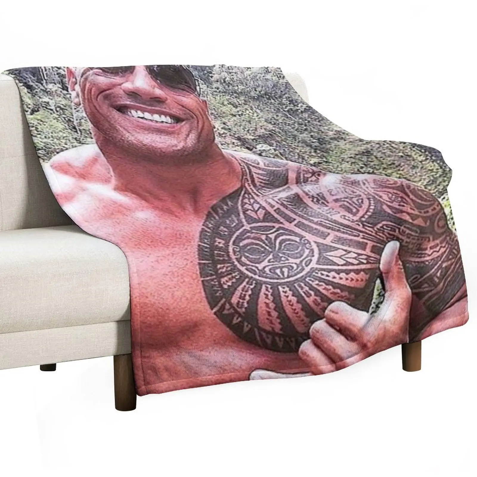 dwayne johnson Throw Blanket Thin Thermals For Travel blankets and throws Decorative Throw Blankets