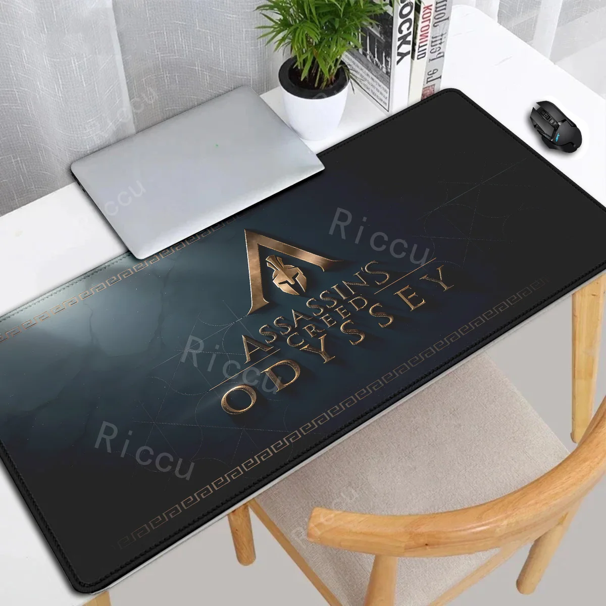 game A-Assassins Creed Non Slip PC Large Gaming teclado mousepad Accessory Gamer mouse pad Size For E-sports Keyboards desk mat