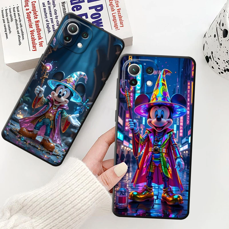 Soft Back Phone Cover Case for Xiaomi Mi 10T 10 11 13 Lite CC9Pro 11T 14 Pro 9 13 9T Mickey Mouse