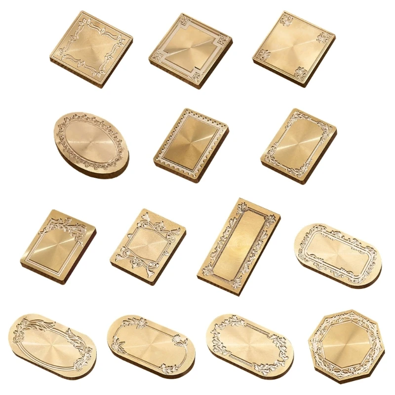 إطار صور سلسلة ختم من الشمع ختم ختم الشمع Stamps النحاس الشمع ختم رئيس للمغلفات هدية الزفاف التفاف الديكور #1
