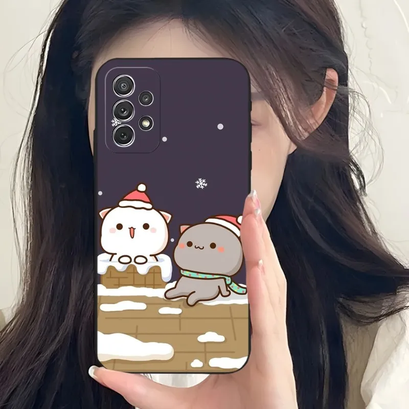 Cute BuBu DuDu Phone Case For Samsung A34 A24 A54 A14 A23 A33 A13 A21 A71 A31 A22 A53 A52 A73 A32 A50 A20 A40 Coque