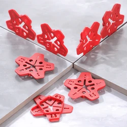 50/100/150/200/300Pcs 5 In 1 Wall Tiles Ceramic Gaps Locator 5-Sided Tile Leveling System Leveler Spacers Clip Tool Wedges Plier