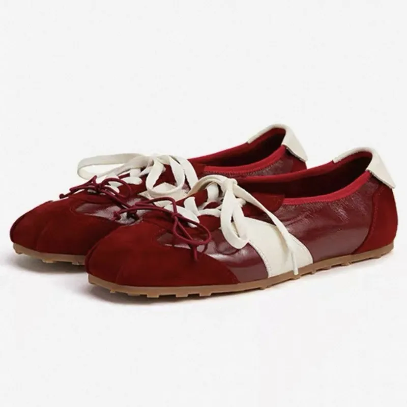 baskets-de-luxe-en-daim-rouge-pour-femmes-chaussures-de-sport-elegantes-avec-nœud-papillon-ballerines-legeres-et-confortables