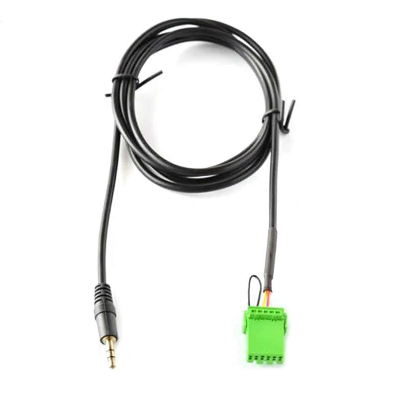 

3.5mm Car Radio 6 Pin Aux Cable Adapter for Jazz 2002-2006