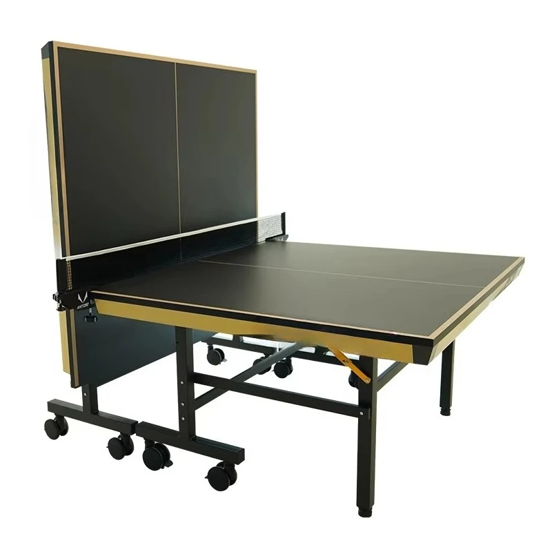Aluminum Waterproof Folding Ping Pong Table Standard Size 25mm MFC Table Tennis Table