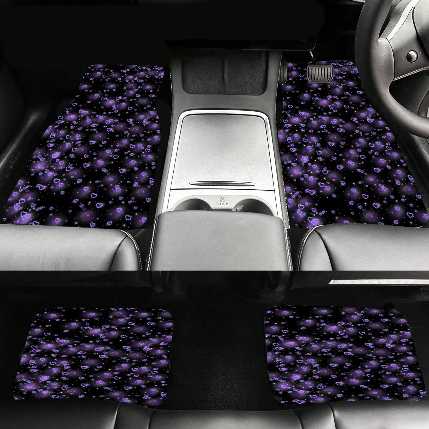 

4pcs/set, Suitable For SUVs, Saloon Cars And Light Commercial Vehicles - Floor Protection Mats - Interior Protection, Front/ Rea