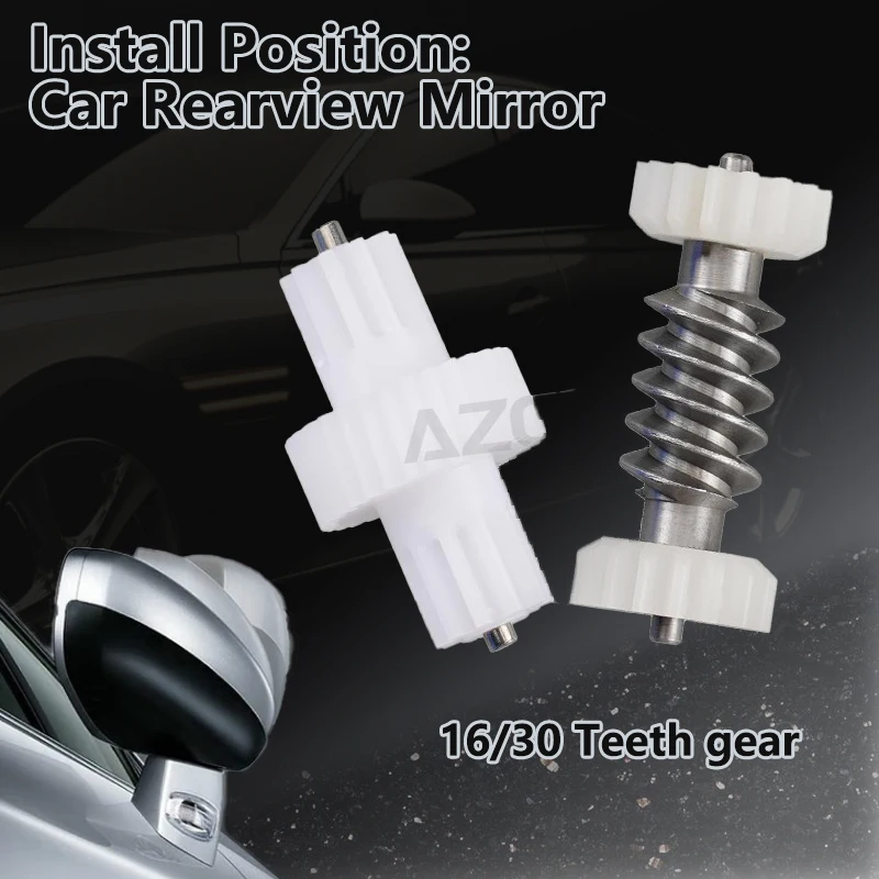 

Car 16/30 Teeth gear assembly of Power folding side view mirror Motors For Renault Laguna III Grand Modus Clio Koleos repair kit