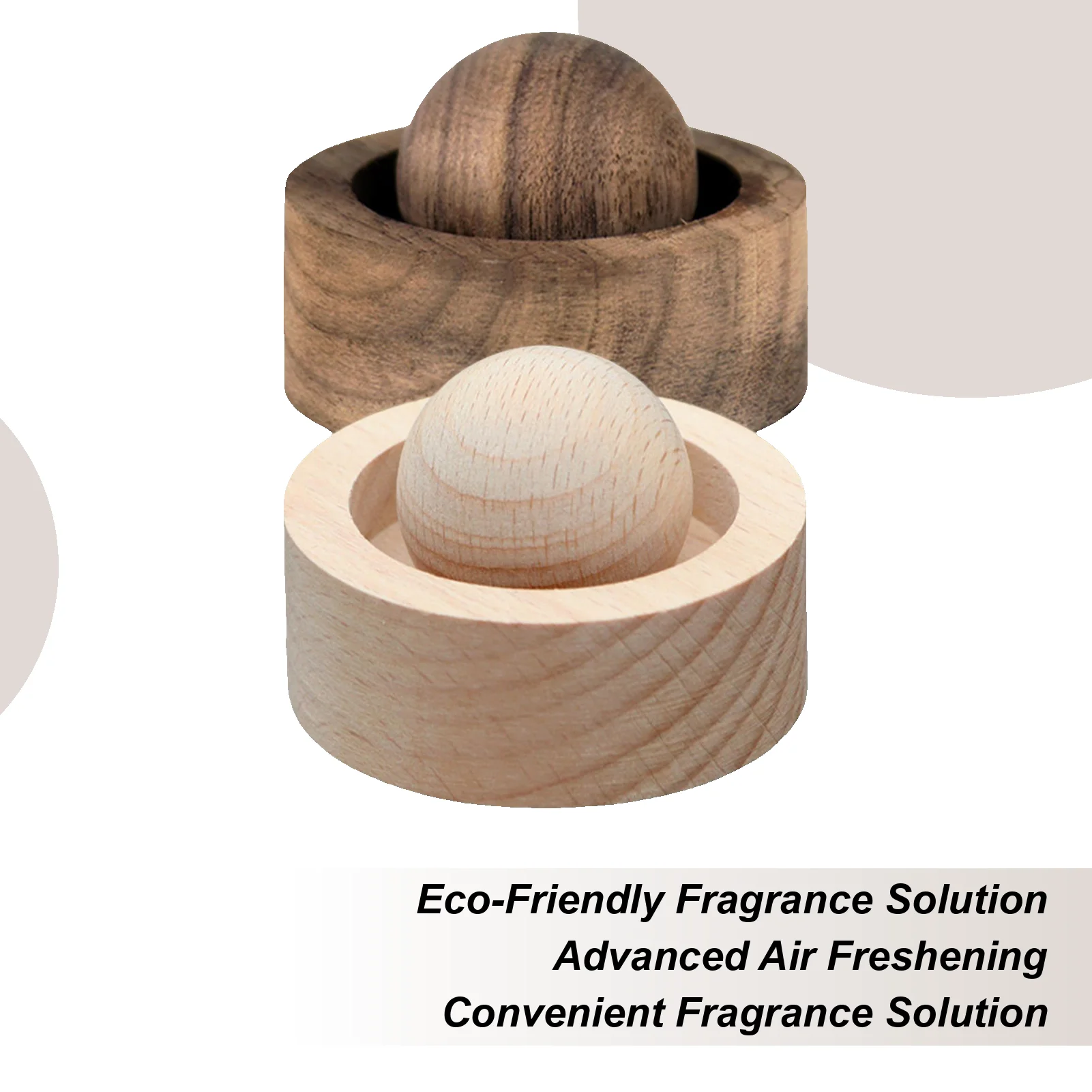 Wood Diffusers For Home Air Purification Tabletop Decor Auto Aromatherapy Diffuser For Office Travelers College Students